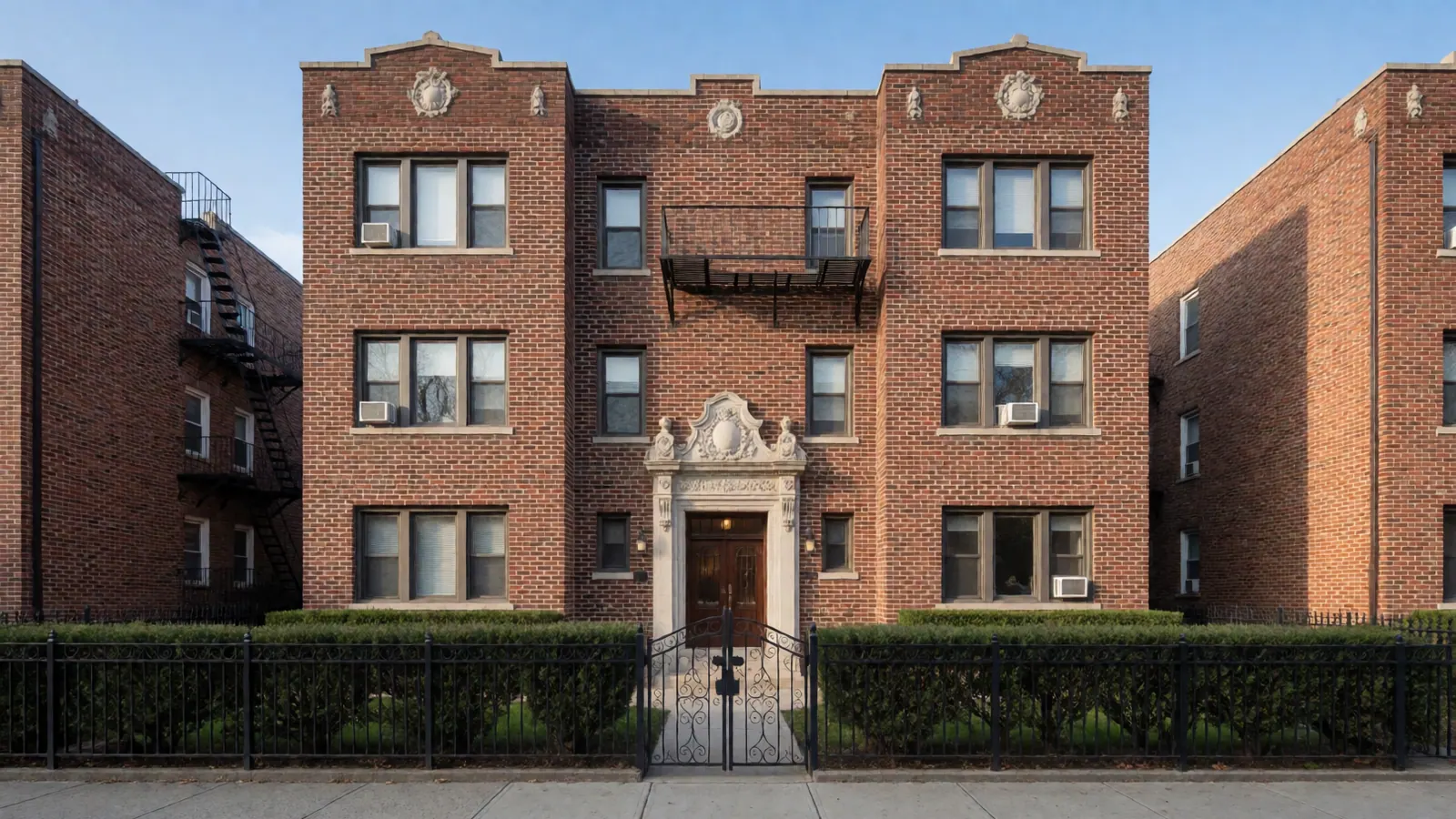 Pre-war six-unit brick apartment building for sale on Woodside Avenue, Woodside NY 11377